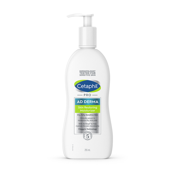 Cetaphil PRO AD Derma Skin Restoring Moisturizer for Eczema-prone skin 295ml