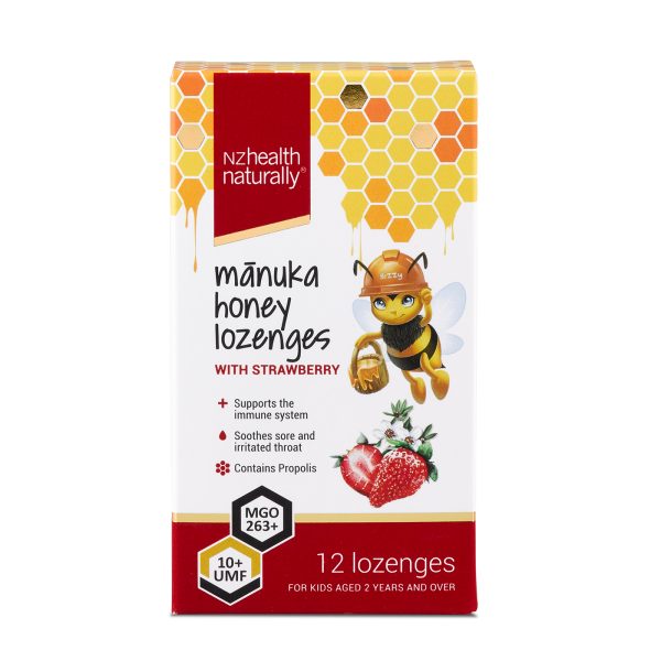 Manuka Honey UMF10+ Loz S/berry for kids
